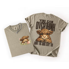 Load image into Gallery viewer, You Can Overthink About The Good Stuff Dark Text Too Adult Shirt
