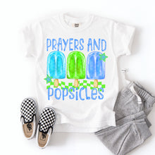 Load image into Gallery viewer, PRAYERS &amp; POPSICLES BOYS YOUTH TEE
