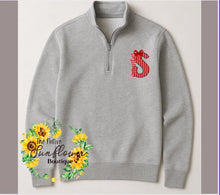 Load image into Gallery viewer, S Mounties Pocket Quarter Zip ADULT
