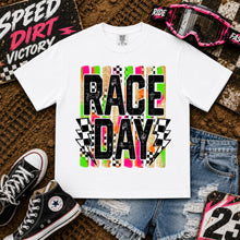 Load image into Gallery viewer, RACE DAY MULTICOLORED STRIPES Adult Shirt
