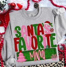 Load image into Gallery viewer, Santas Favorite *CUSTOMIZEABLE* Adult Shirt

