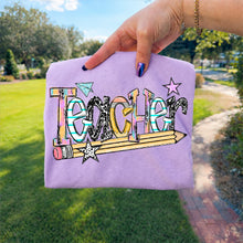 Load image into Gallery viewer, TEACHER DOODLE Adult Shirt
