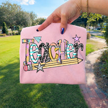 Load image into Gallery viewer, TEACHER DOODLE Adult Shirt
