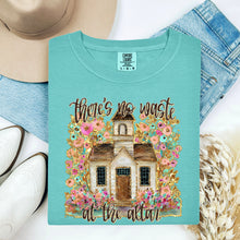 Load image into Gallery viewer, There's No Waste At The Altar Adult  Shirt
