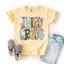 Load image into Gallery viewer, THIRD GRADE DOODLE Adult Shirt
