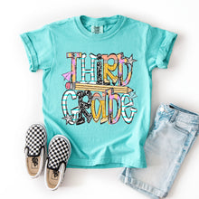 Load image into Gallery viewer, THIRD GRADE DOODLE Adult Shirt
