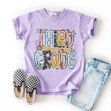 Load image into Gallery viewer, THIRD GRADE DOODLE Adult Shirt
