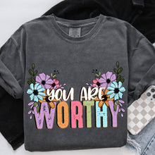 Load image into Gallery viewer, You Are Worthy Adult Shirt
