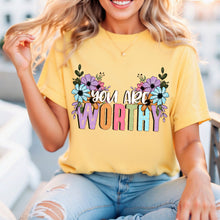 Load image into Gallery viewer, You Are Worthy Adult Shirt
