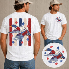 Load image into Gallery viewer, PATRIOTIC AMERICAN DUCK YOUTH TEE
