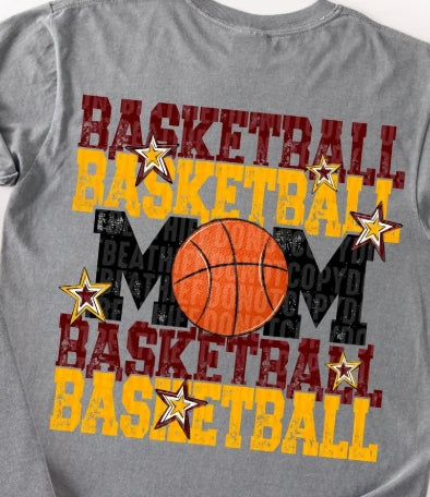 CUSTOM SCHOOL basketball MOM ADULT