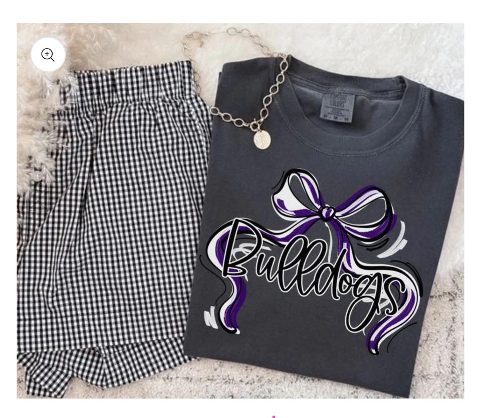 Bulldogs Bow- ADULT