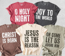 Load image into Gallery viewer, O Holy Night Adult Shirt
