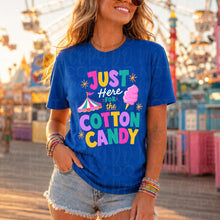 Load image into Gallery viewer, Just Here For The Cotton Candy ADULT Shirt
