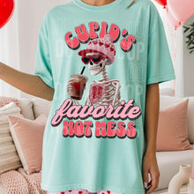 Load image into Gallery viewer, Cupid's Favorite Hot Mess  Adult Shirt
