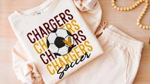 Load image into Gallery viewer, **CUSTOM** SOCCER MASCOT ADULT (black writing)
