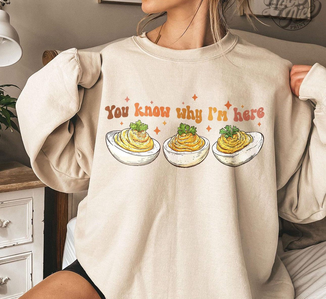 You Know Why I'm Here Shirt