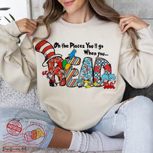 Load image into Gallery viewer, Oh The Places You Will Go Dr Seuss Youth Shirt
