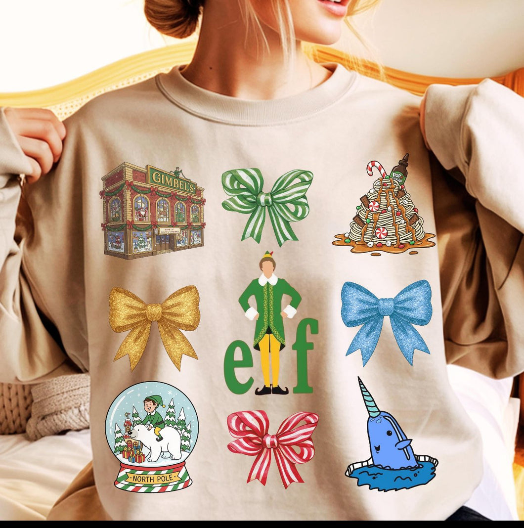 Elf Collage Youth shirt