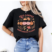 Load image into Gallery viewer, Fall Leaves and Babies Please Shirt
