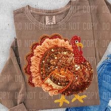 Load image into Gallery viewer, Turkey Faux Yarn Shirt Youth
