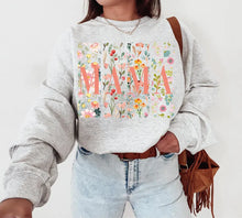 Load image into Gallery viewer, MAMA BOHO FLORAL Adult Shirt
