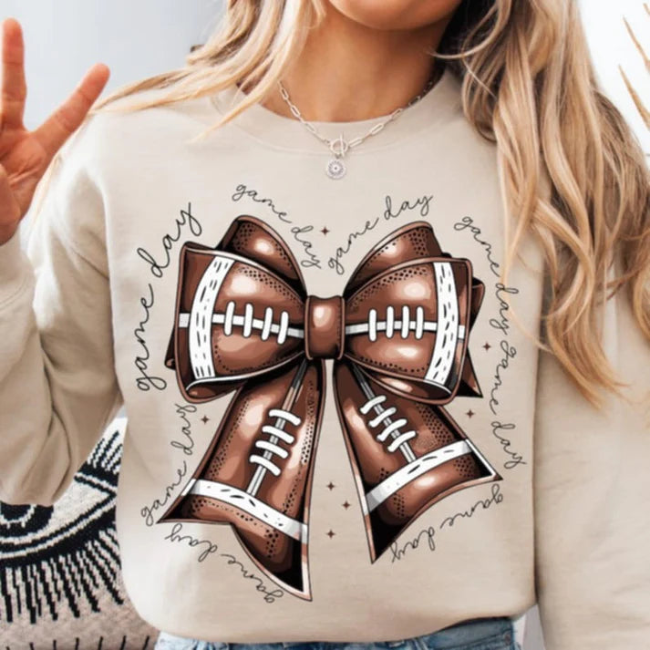 FOOTBALL GAMEDAY BOW ADULT