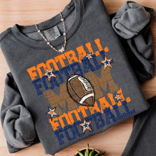Load image into Gallery viewer, FOOTBALL MOM ORANGE AND NAVY
