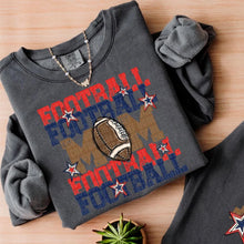 Load image into Gallery viewer, FOOTBALL MOM RED AND NAVY BLUE ADULT
