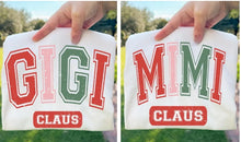 Load image into Gallery viewer, Nana/Gigi/Mimi/Grandma Claus Adult Shirt
