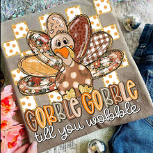 Load image into Gallery viewer, Gobble Gobble Till You Wobble Shirt Youth
