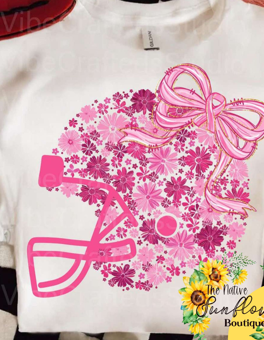 Pink Out Helmet Adult