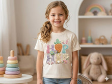 Load image into Gallery viewer, Hop Hop Faux Embroidery Youth Shirt
