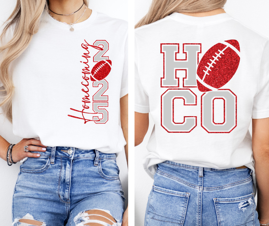 HOCO(red/gray) Front & Back Adult