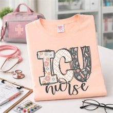 Load image into Gallery viewer, ICU nurse Adult Shirt
