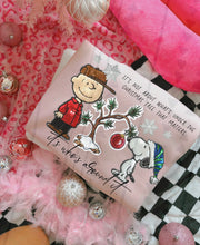 Load image into Gallery viewer, C. Brown Its Not Whats Under The Tree Youth Shirt
