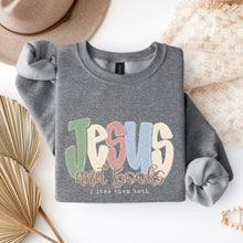 Load image into Gallery viewer, Jesus and Books Adult Shirt
