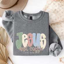 Load image into Gallery viewer, Jesus and Coffee Adult Shirt
