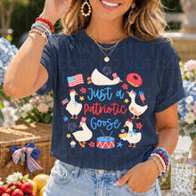 Load image into Gallery viewer, JUST A PATRIOTIC GOOSE ADULT Shirt
