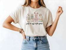 Load image into Gallery viewer, Just An Egg-cited Goose  Adult  Shirt
