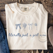 Load image into Gallery viewer, Literally Just A Girl Mom Adult Shirt
