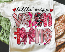 Load image into Gallery viewer, Little Miss Valentine Toddler Shirt
