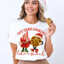 Load image into Gallery viewer, Out Here Lookin Like A Snack  Faux Yarn Adult Shirt
