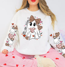 Load image into Gallery viewer, Valentines Day Ghost (with sleeves if applicable) Adult Shirt
