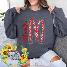 Load image into Gallery viewer, M Mounties Plaid Youth Shirt
