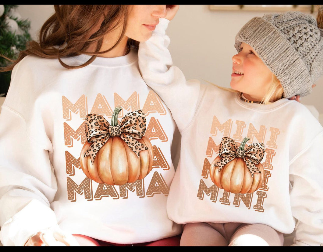 Mini Pumpkin Bow Youth