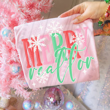 Load image into Gallery viewer, Merry Realtor Snowflake Adult Shirt
