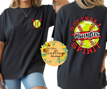 Load image into Gallery viewer, Mounties Softball Adult Shirt
