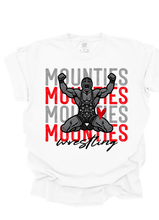 Load image into Gallery viewer, Mounties Wrestling Black Text ADULT
