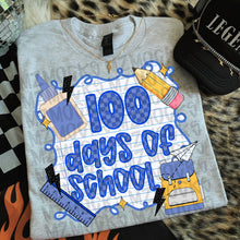 Load image into Gallery viewer, 100 days of school BOYS-YOUTH Shirt
